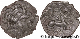 REDONES (Area of Rennes)
Type : Statère de billon, classe IV 
Date : c. 80-50 AC. 
Metal : billon 
Diameter : 23  mm
Orientation dies : 7  h.
Weight :...