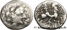 VENETI (Area of Vannes)
Type : Statère d'argent à la roue 
Date : c. 60-50 AC. 
Mint name / Town : Vannes (56) 
Metal : silver 
Diameter : 20,5  mm
Or...