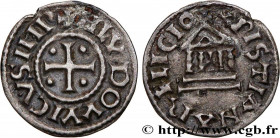 LOUIS THE PIOUS
Type : Obole à la légende chrétienne 
Date : c. 822-840 
Date : n.d. 
Mint name / Town : Atelier indéterminé 
Metal : silver 
Diameter...