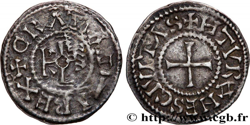 CHARLES THE BALD AND COINAGE IN HIS NAME
Type : Denier 
Date : c. 864-980 
Date ...