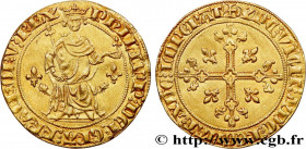 PHILIP IV "THE FAIR"
Type : Florin d’or dit “à la reine” 
Date : 1305 
Date : n.d. 
Metal : gold 
Millesimal fineness : 916  ‰
Diameter : 27  mm
Orien...
