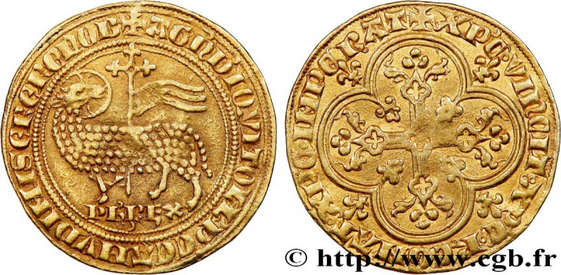 PHILIP IV "THE FAIR"
Type : Agnel d’or 
Date : 26/01/1311 
Date : n.d. 
Metal : ...