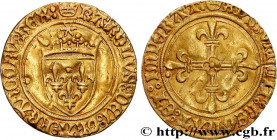 CHARLES VIII
Type : Demi-écu d'or au soleil 
Date : 11/09/1483 
Date : n.d. 
Mint name / Town : Paris 
Metal : gold 
Millesimal fineness : 963  ‰
Diam...