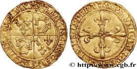 FRANCIS I
Type : Écu d'or au soleil du Dauphiné, 1er type 
Date : 21/07/1519 
Date : n.d. 
Mint name / Town : Crémieu 
Metal : gold 
Millesimal finene...