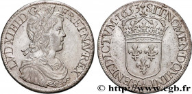 LOUIS XIV "THE SUN KING"
Type : Écu à la mèche longue 
Date : 1653 
Mint name / Town : Paris 
Quantity minted : 657840 
Metal : silver 
Millesimal fin...
