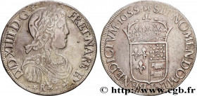 LOUIS XIV "THE SUN KING"
Type : Écu à la mèche longue de Béarn 
Date : 1655 
Mint name / Town : Morlaàs 
Metal : silver 
Millesimal fineness : 917  ‰
...