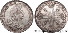 LOUIS XIV "THE SUN KING"
Type : Écu aux huit L 
Date : 1692 
Mint name / Town : Rennes 
Metal : silver 
Millesimal fineness : 917  ‰
Diameter : 40  mm...