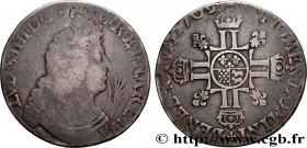LOUIS XIV "THE SUN KING"
Type : Écu de Béarn aux huit L, 2e type 
Date : 1705 
Mint name / Town : Pau 
Metal : silver 
Millesimal fineness : 917  ‰
Di...