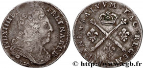 LOUIS XIV "THE SUN KING"
Type : Vingt sols aux insignes de Béarn 
Date : 1708 
Mint name / Town : Pau 
Quantity minted : 327196 
Metal : silver 
Mille...