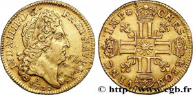 LOUIS XIV "THE SUN KING"
Type : Louis d'or au soleil 
Date : 1709 
Mint name / Town : Paris 
Quantity minted : 456371 
Metal : gold 
Millesimal finene...