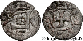 VENDÔMOIS - COUNTY OF VENDÔME - JEAN II
Type : Obole 
Date : c.1200-1207 
Mint name / Town : Vendôme 
Metal : billon 
Diameter : 14  mm
Orientation di...