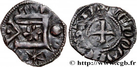 VENDÔMOIS - COUNTY OF VENDÔME - JEAN III
Type : Obole 
Date : c.1207-1210 
Mint name / Town : Vendôme 
Metal : billon 
Diameter : 15  mm
Orientation d...