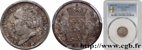 LOUIS XVIII
Type : 1/2 franc Louis XVIII 
Date : 1823 
Mint name / Town : Lille 
Quantity minted : 70428 
Metal : silver 
Millesimal fineness : 900  ‰...