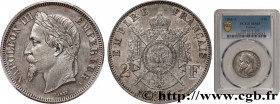 SECOND EMPIRE
Type : 2 francs Napoléon III, tête laurée 
Date : 1866 
Mint name / Town : Paris 
Quantity minted : 3.225.798 
Metal : silver 
Diameter ...