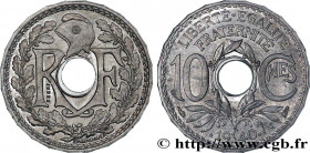 III REPUBLIC
Type : Essai en aluminium de 10 centimes Lindauer, tranche à 24 pans 
Date : 1940 
Mint name / Town : Paris 
Quantity minted : --- 
Metal...
