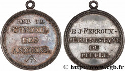 DIRECTOIRE
Type : Médaille, Conseil des Anciens 
Date : 1795-1796 
Metal : silver 
Diameter : 47,5  mm
Weight : 30,40  g.
Edge : lisse 
Puncheon : san...