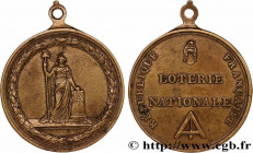 THE CONVENTION
Type : Médaille, Loterie nationale 
Date : (c.1797) 
Metal : bronze 
Diameter : 72  mm
Engraver : GATTEAUX Nicolas-Marie (1751-1832) 
W...