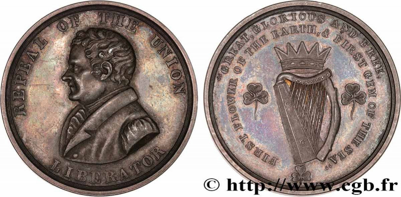IRELAND REPUBLIC
Type : Médaille, Daniel O'Connell 
Date : n.d. 
Metal : silver ...