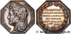 INSURANCES
Type : AGRICOLE - MORTALITE DU BETAIL 
Date : 1840 
Metal : silver 
Diameter : 34  mm
Orientation dies : 12  h.
Weight : 18,74  g.
Edge : L...