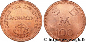 CASINOS AND GAMES
Type : CERCLE DES ETRANGERS épreuve en cuivre de 100 Francs 
Date : n.d. 
Mint name / Town : Poissy 
Quantity minted : - 
Metal : br...