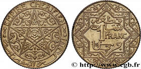 MOROCCO
Type : Épreuve en bronze-aluminium 1 Franc Empire Chérifien - Maroc 
Date : N.D. 
Mint name / Town : Poissy 
Quantity minted : 30000127 
Metal...
