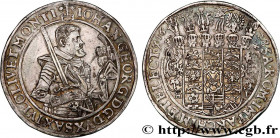 GERMANY - SAXONY - JOHN-GEORGE I
Type : Thaler 
Date : 1628 
Mint name / Town : Dresde 
Quantity minted : - 
Metal : silver 
Diameter : 44  mm
Orienta...