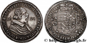 AUSTRIA - COUNTY OF TYROL - LEOPOLD V
Type : Thaler 
Date : 1621 
Mint name / Town : Hall 
Metal : silver 
Millesimal fineness : 875  ‰
Diameter : 42 ...