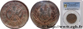 CHINA - SHANXI PROVINCE
Type : 10 Cash 
Date : (1918) 
Quantity minted : - 
Metal : copper 
Diameter : 28  mm
Orientation dies : 12  h.
Weight : 7,5  ...
