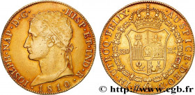 SPAIN - KINGDOM OF SPAIN - JOSEPH NAPOLEON
Type : 320 reales en or 
Date : 1810 
Mint name / Town : Madrid 
Quantity minted : 63660 
Metal : gold 
Mil...