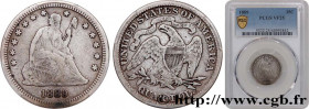 UNITED STATES OF AMERICA
Type : 1/4 Dollar “Seated Liberty” 
Date : 1889 
Mint name / Town : Philadelphie 
Quantity minted : 12711 
Metal : silver 
Mi...