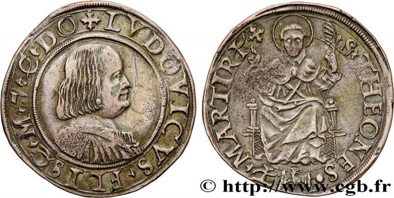 ITALY - PIEDMONT - MESSERANO (PRINCIPALITY OF) - LOUIS II FIESCHI
Type : Teston ...