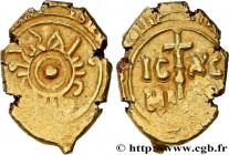 ITALY - SICILY - HENRY VI
Type : Multiple de tari d’or 
Date : (1166-1189) 
Date : n.d. 
Mint name / Town : Messine ou Brindisi 
Metal : gold 
Diamete...