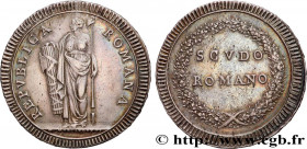 ITALY - FIRST ROMAN REPUBLIC
Type : Scudo  
Date : (1797-1798) 
Date : n.d. 
Mint name / Town : Rome 
Metal : silver 
Diameter : 41,5  mm
Orientation ...