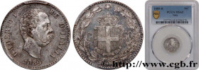 ITALY - KINGDOM OF ITALY - UMBERTO I
Type : 50 Centesimi  
Date : 1889 
Mint name / Town : Rome 
Quantity minted : 635231 
Metal : silver 
Millesimal ...