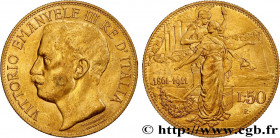 ITALY - KINGDOM OF ITALY - VICTOR-EMMANUEL III
Type : 50 Lire 
Date : 1911 
Mint name / Town : Rome 
Quantity minted : 20000 
Metal : gold 
Millesimal...
