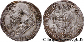 ITALY - PAPAL STATES – CLEMENT VII (Giulio de Medicis)
Type : Giulio 
Date : n.d. 
Mint name / Town : Rome 
Quantity minted : - 
Metal : silver 
Diame...