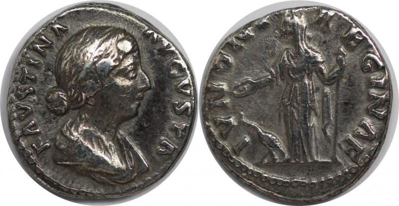 Römische Münzen, MÜNZEN DER RÖMISCHEN KAISERZEIT. Faustina II. (147-176 n. Chr)....