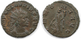 Römische Münzen, MÜNZEN DER RÖMISCHEN KAISERZEIT. Claudius II. Gothicus. Antoninianus 268-270 n. Chr. (3.63 g. 20.5 mm) Vs.: IMP C CLAVDIVS AVG, Büste...
