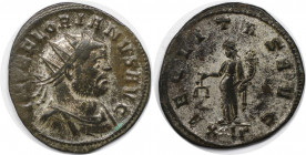 Römische Münzen, MÜNZEN DER RÖMISCHEN KAISERZEIT. Florianus. AR Antoninianus 276 n. Chr. (3.04 g. 21.5 mm) Vs.: IMP C FLORIANVS AVG, drapierte und kür...