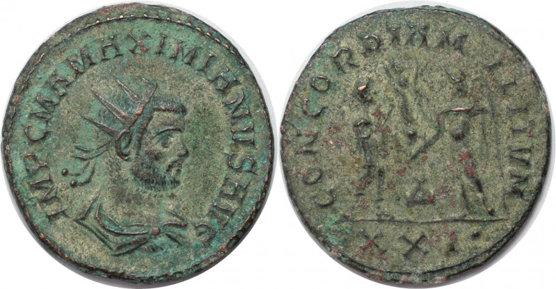 Römische Münzen, MÜNZEN DER RÖMISCHEN KAISERZEIT. Maximianus Herculius, 286-310 ...