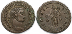 Römische Münzen, MÜNZEN DER RÖMISCHEN KAISERZEIT. Maximinus II. Caesar (305-310 n. Chr). Follis 308-309 n. Chr. (6.52 g. 25.5 mm) Vs.: GAL VAL MAXIMIN...