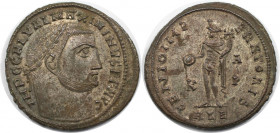 Römische Münzen, MÜNZEN DER RÖMISCHEN KAISERZEIT. Maximinus II. Caesar (305-310 n. Chr). Follis 308-309 n. Chr. (7.55 g. 25 mm) Vs.: IMP C GAL VAL MAX...
