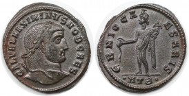 Römische Münzen, MÜNZEN DER RÖMISCHEN KAISERZEIT. Maximinus II. (309-313 n. Chr). Follis 308-309 n. Chr., Heraclea. (6.69 g. 27 mm) Vs.: GAL VAL MAXIM...