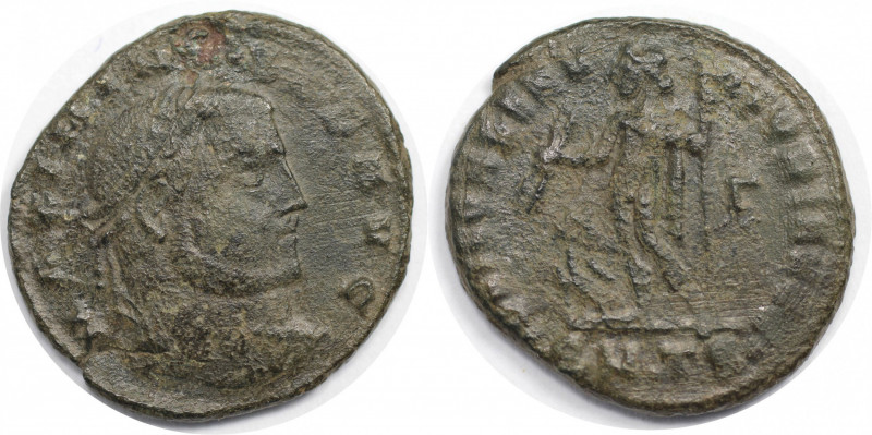 Römische Münzen, MÜNZEN DER RÖMISCHEN KAISERZEIT. Maximinus II. Daia. Follis 309...