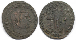 Römische Münzen, MÜNZEN DER RÖMISCHEN KAISERZEIT. Licinius I. (308-324 n. Chr). Follis 313 n. Chr. (3,01 g. 23,5 mm) Vs.: IMP LIC LICINIVS PF AVG, Kop...
