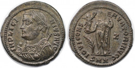 Römische Münzen, MÜNZEN DER RÖMISCHEN KAISERZEIT. Licinius I. (308-324 n. Chr). Follis 317-320 n. Chr. (2.94 g. 21 mm) Vs.: IMP LICINIVS AVG, Drapiert...