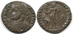 Römische Münzen, MÜNZEN DER RÖMISCHEN KAISERZEIT. Licinius I. (308-324 n. Chr). Follis 317-320 n. Chr. (3.51 g. 17 mm) Vs.: IMP LICINIVS AVG, Drapiert...