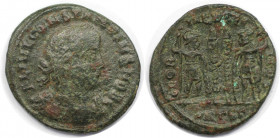 Römische Münzen, MÜNZEN DER RÖMISCHEN KAISERZEIT. Constantius II. (337-361 n. Chr). Follis 320-361 n. Chr. (2,60 g. 19,5 mm) Vs.: FL IVL CONSTANTIVS N...