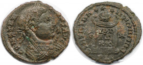 Römische Münzen, MÜNZEN DER RÖMISCHEN KAISERZEIT. Constantinus I. (307-337 n. Chr). Follis 321 n. Chr., Lugdunum. (2.58 g. 19 mm) Vs.: CONSTANTINVS P ...