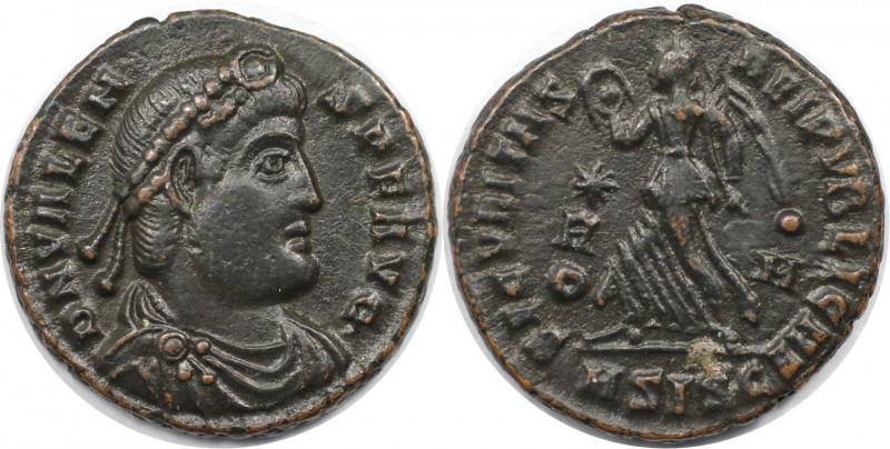 Römische Münzen, MÜNZEN DER RÖMISCHEN KAISERZEIT. Valens (364-378 n. Chr). Folli...